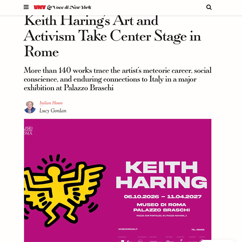 Keith Haring’s Art and Activism Take Center Stage in Rome