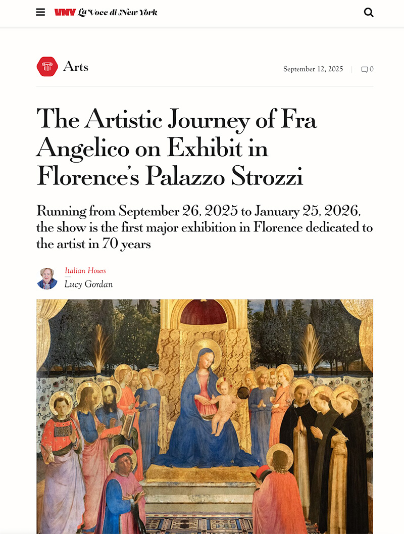 The Artistic Journey of Fra Angelico on Exhibit in Florence’s Palazzo Strozzi